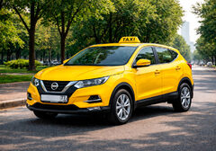 Аренда Nissan Qashqai для работы в такси