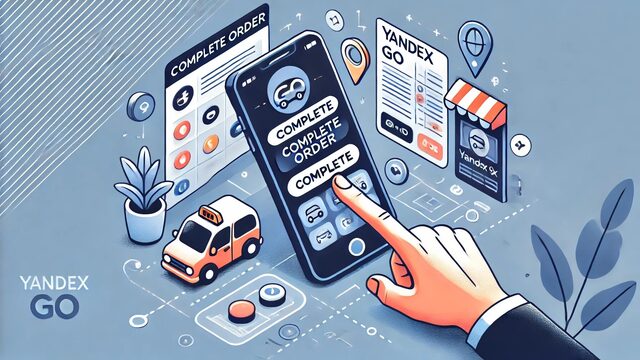 Как правильно завершить заказ в Яндекс Go